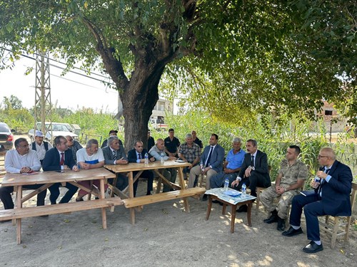 Kaymakamımız Murtaza DAYANÇ Başkanlığında Vatandaşla Buluşma Toplantısı Yapıldı.